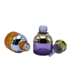Flat Shoulder Essential Oil Dropper Bottle Electroplating 2Oz Tincture Bottles