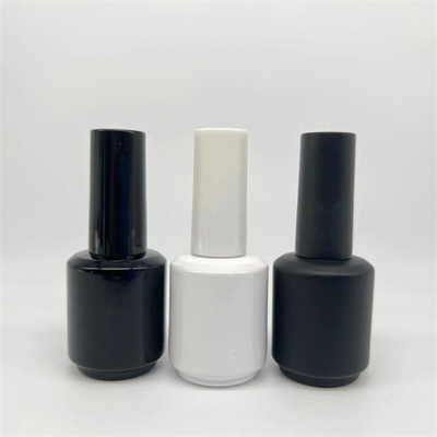 Vetro su ordine delle bottiglie 10ml 12ml 15ml dello smalto del bello quadrato